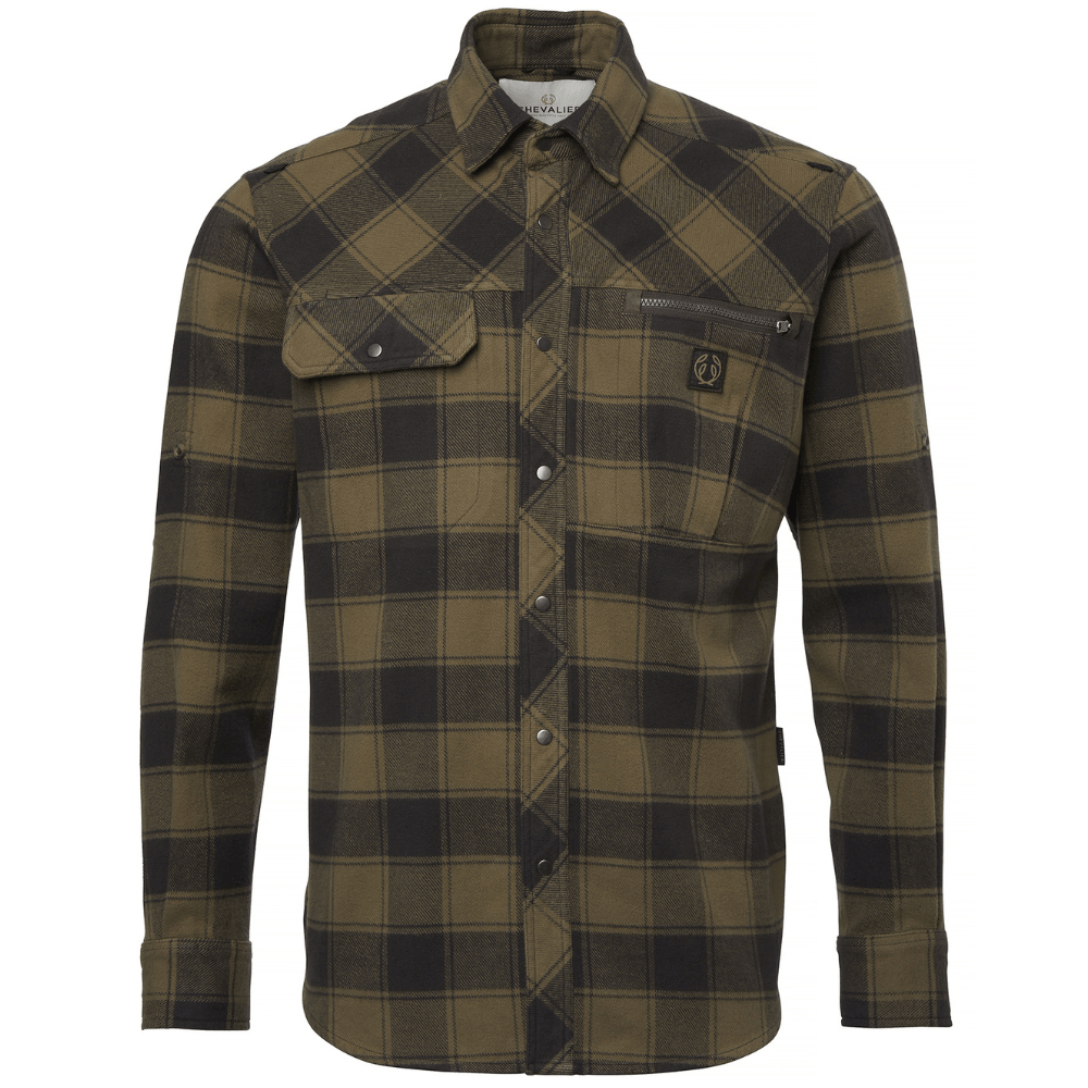productImage: M's Raptor Heavy Flannel Shirt Kodiak Brown Checked