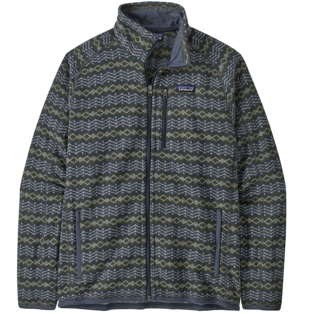 productImage: M's Better Sweater Jacket Woven Together: Smolder Blue