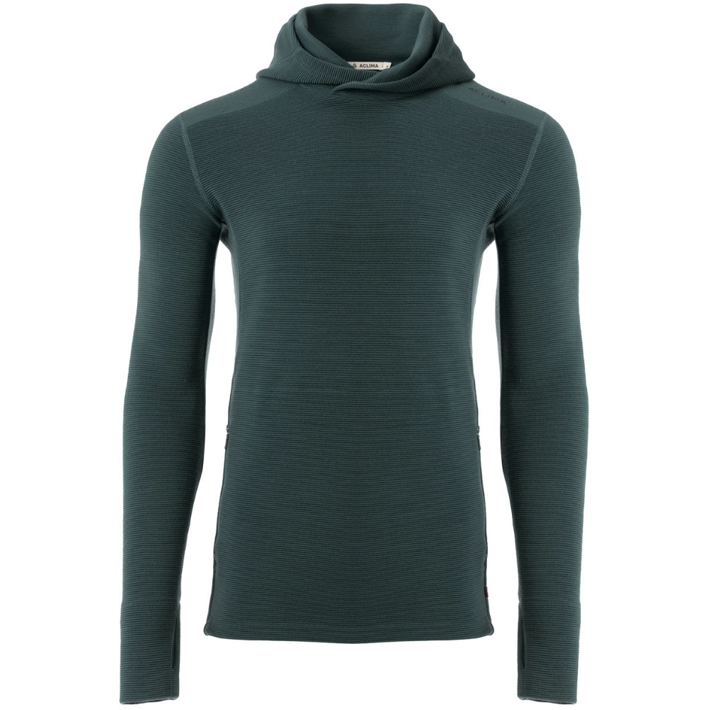 M's Streamwool Hoodie Green Gables, view: 1