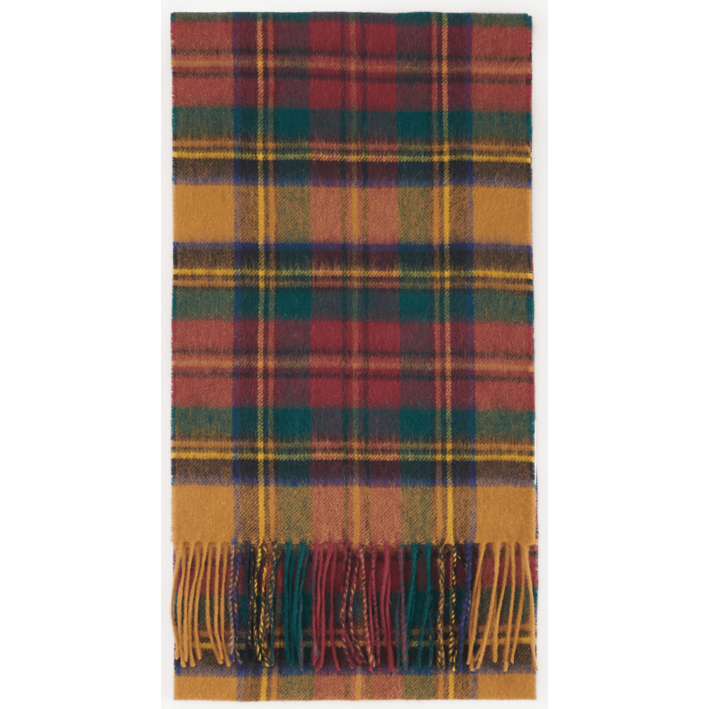 New Check Tartan Scarf Harvest Gold, view: 1