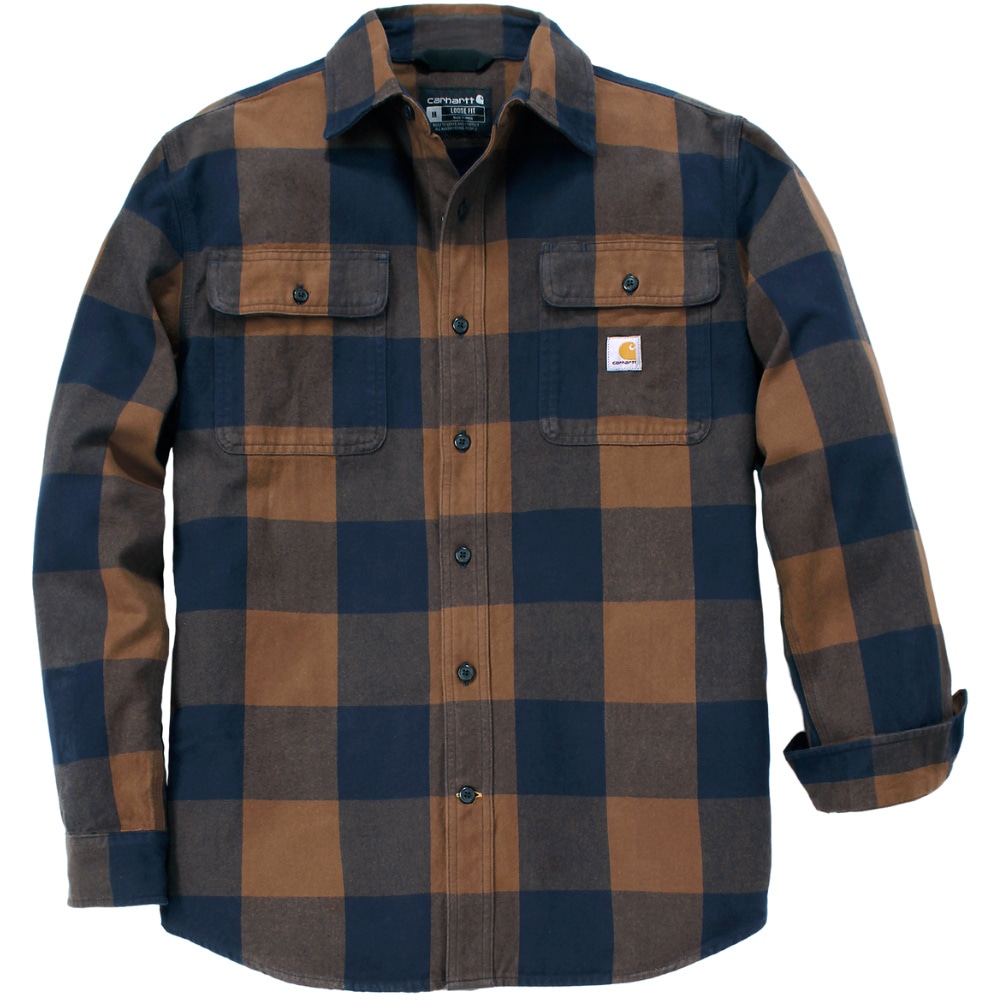 productImage: Carhartt M's Long-Sleeve Plaid Shirt Red Duck