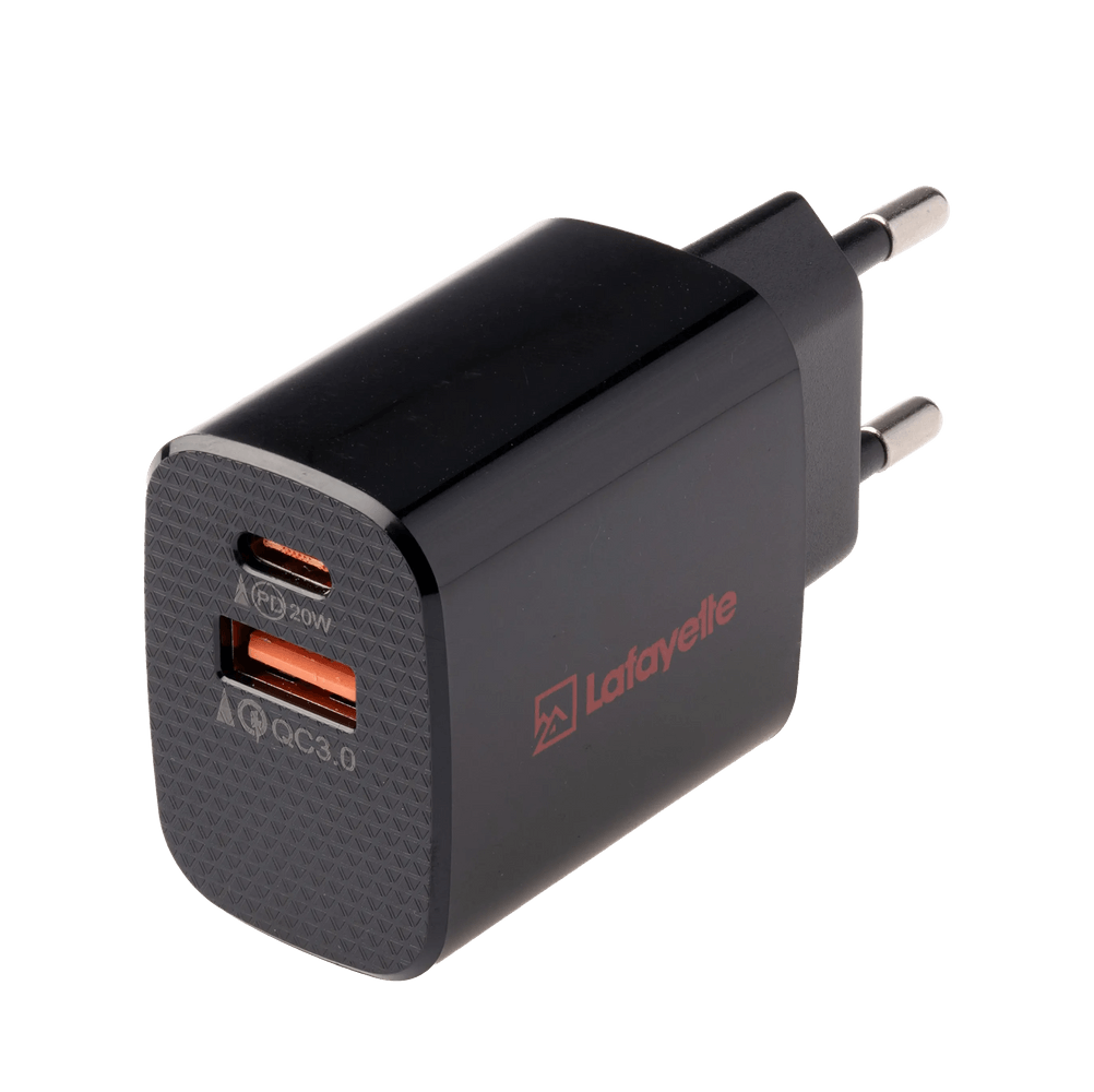 productImage: Väggadapter Usb-A & Usb-C