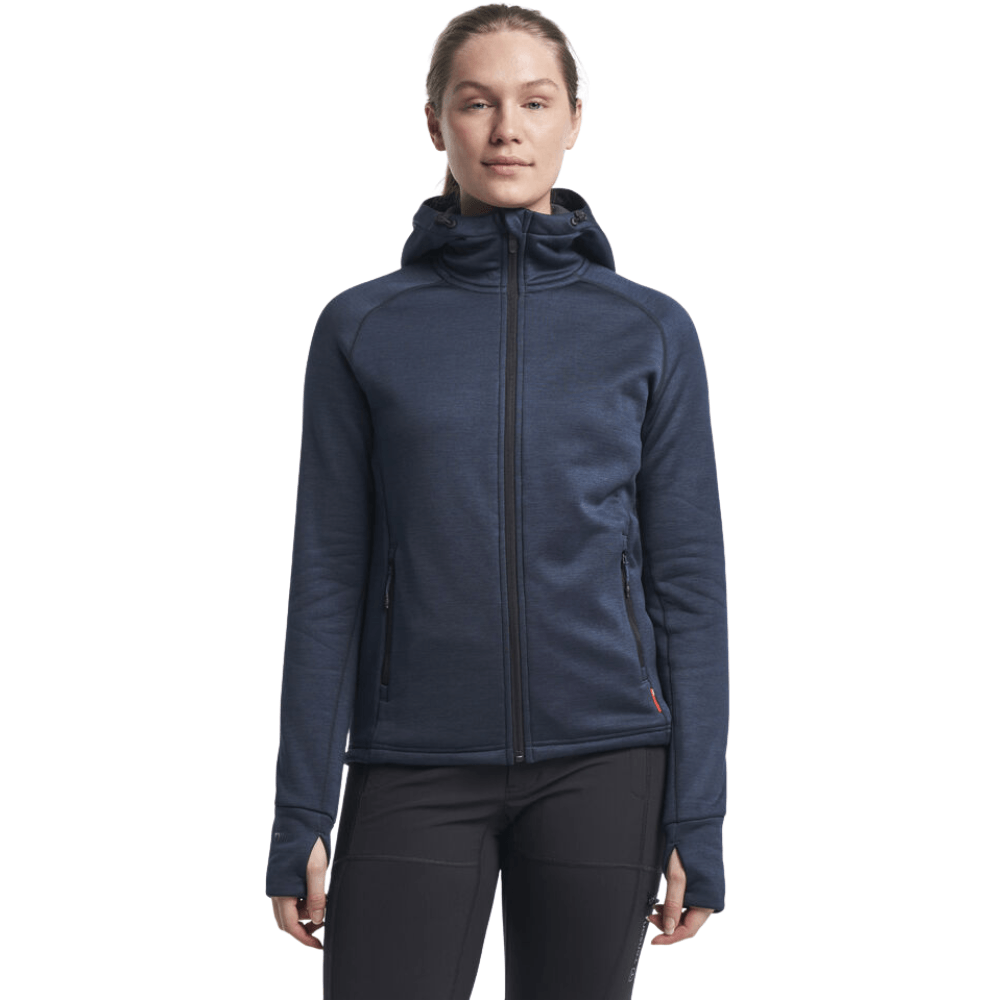 productImage: W's TXlite Hoodie Zip Dark Blue