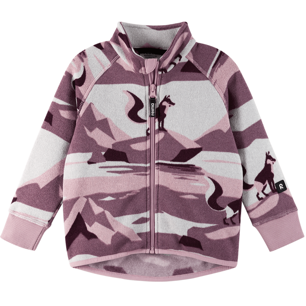 productImage: Fleece Sweater Ornament Kids Deep Purple