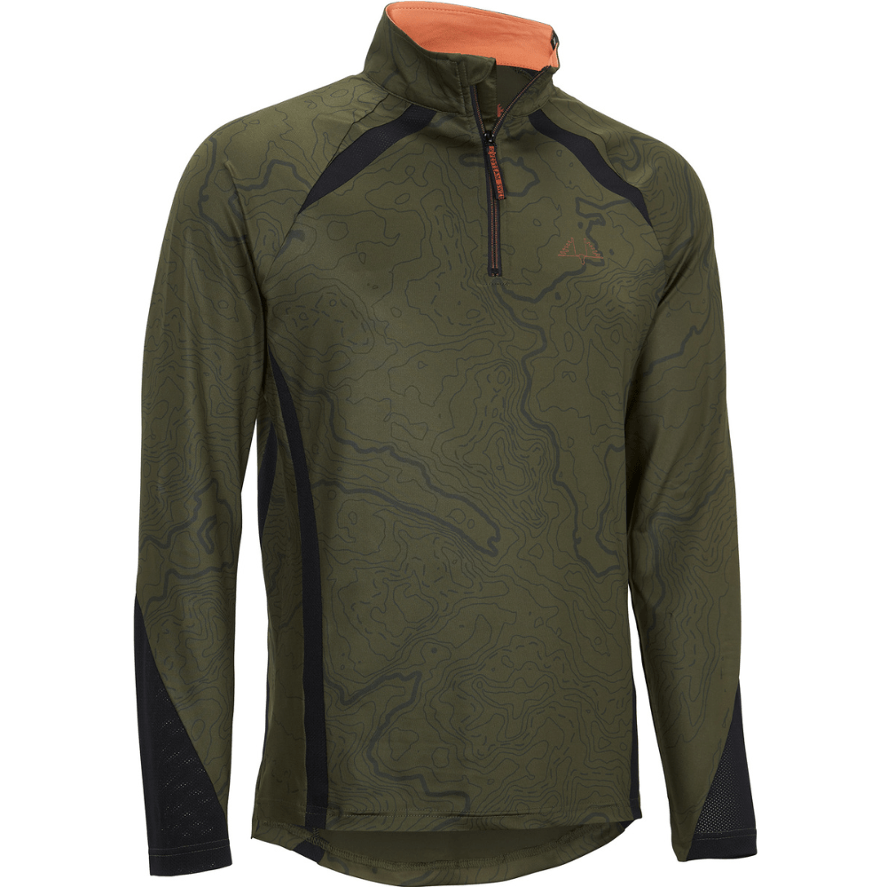 productImage: M's Alpha Antibite Sweater RE-ECO Printed Green