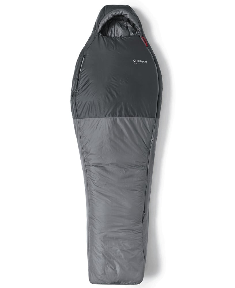 productImage: Pro Fiber -5 Sleeping Bag 200cm Smoky Grey / Ruby Red