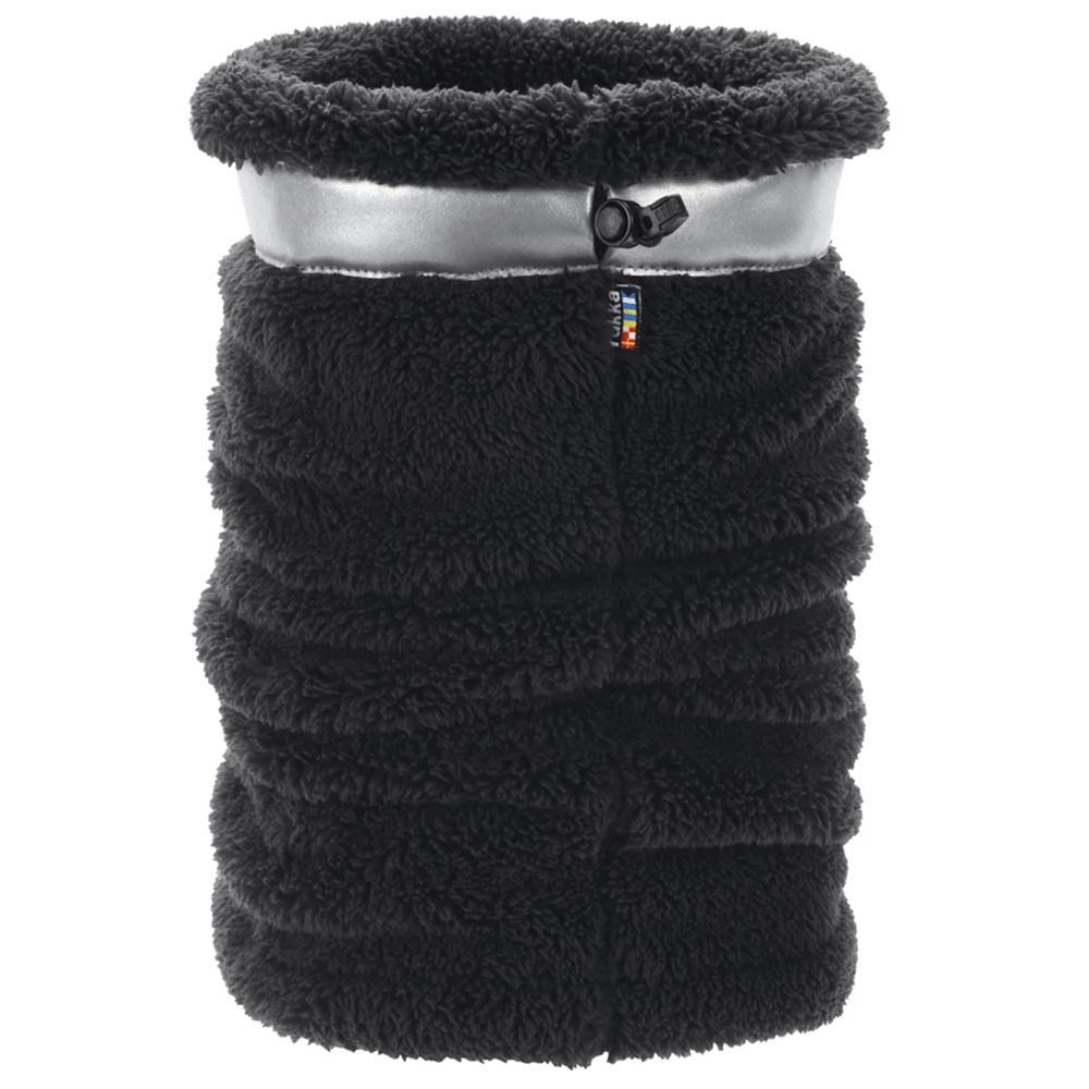 productImage: Plush Tube Scarf L Black