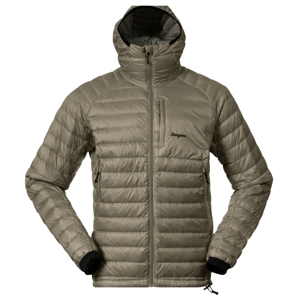 productImage: M's Vaagaa Light Down Jacket Hood Green Mud