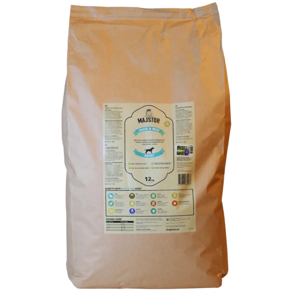 productImage: Majstor Genuin Anka & Ris Adult 12 kg