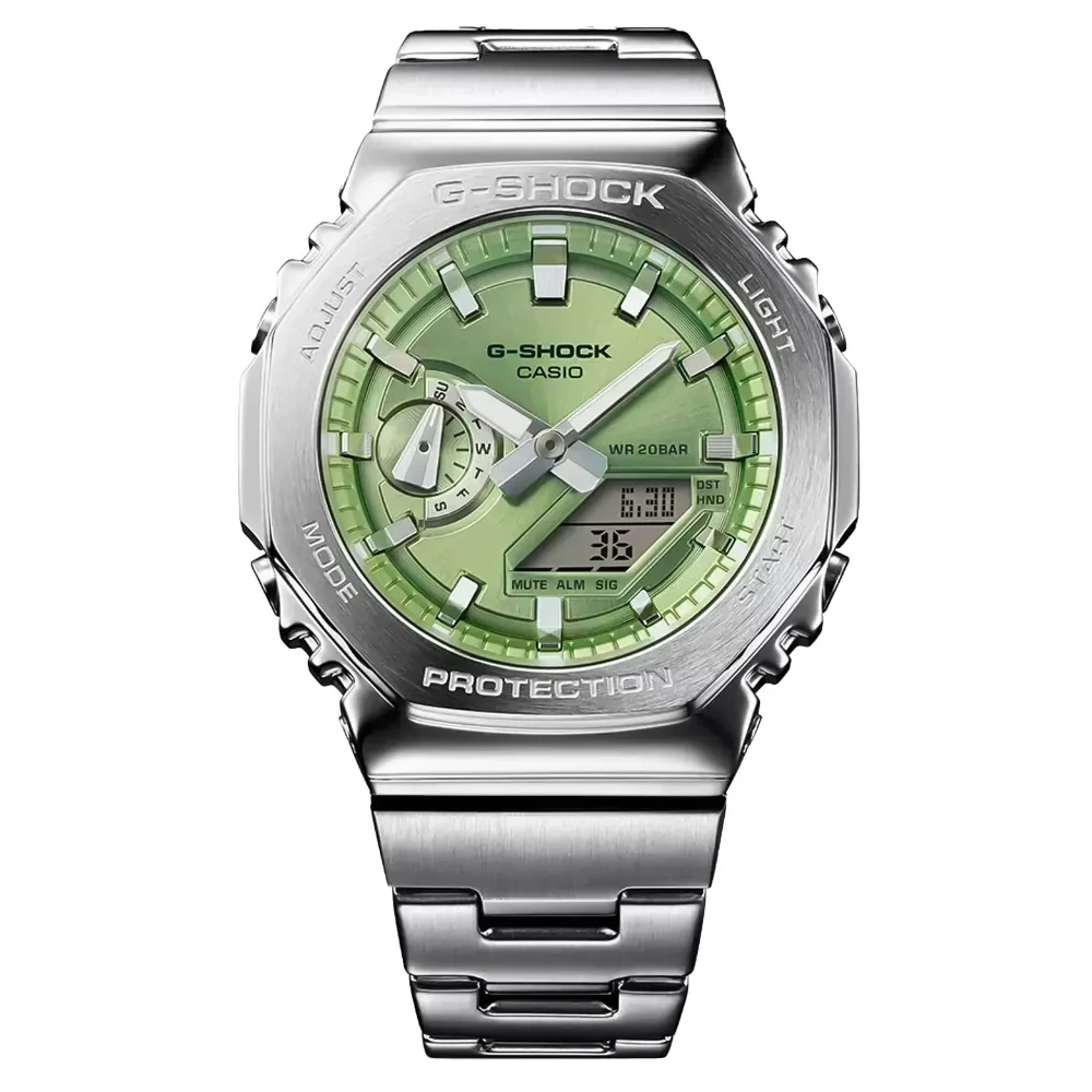 G-Shock Classic Gm-2110D-3A1Er Green, view: 1