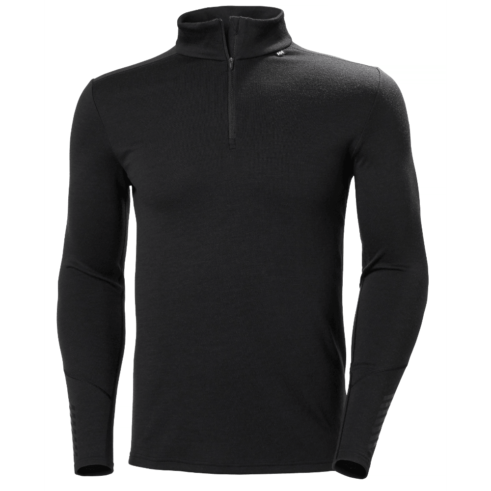 productImage: Lifa Merino Midweight 1/2 Zip Black