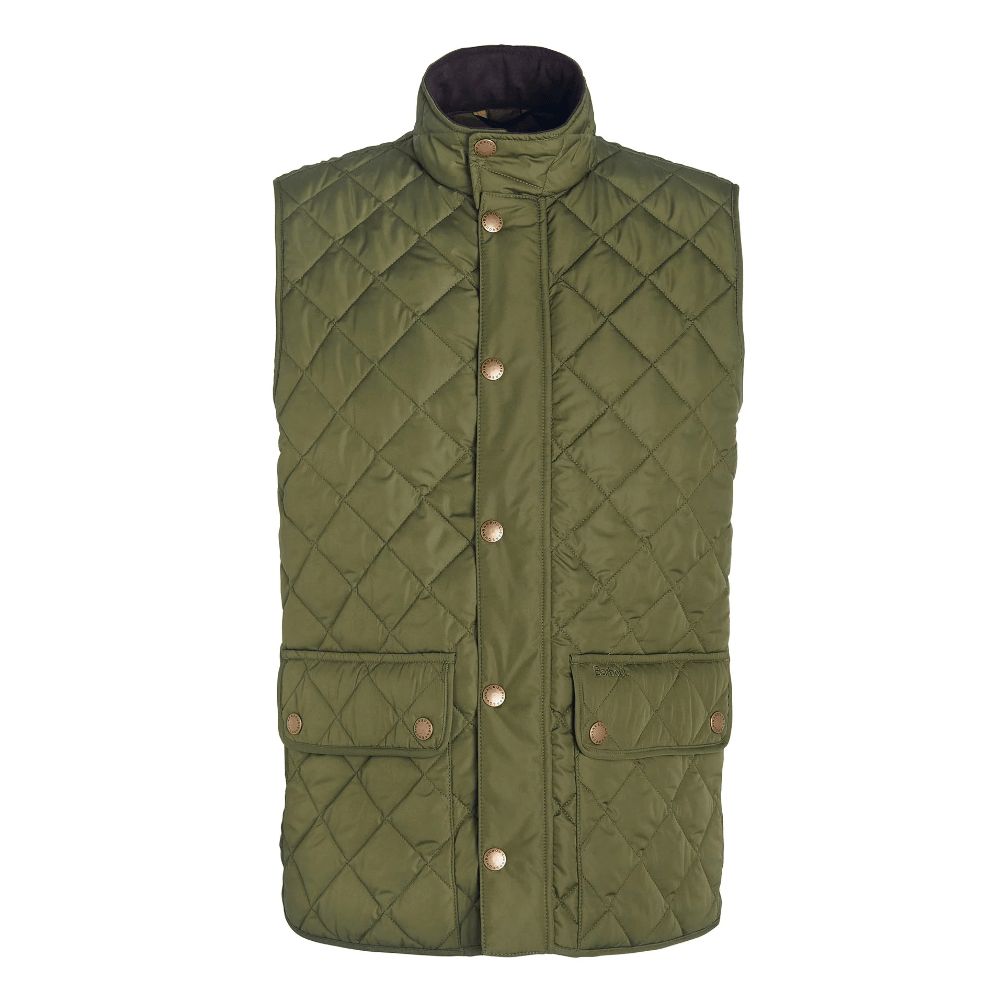Lowerdale Gilet Dark Moss, view: 1
