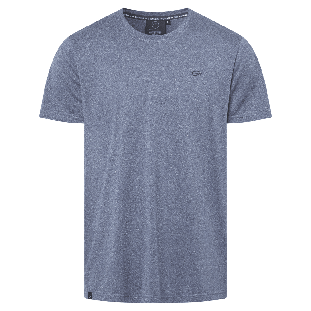 productImage: M's Basic Top Mood Indigo Melange