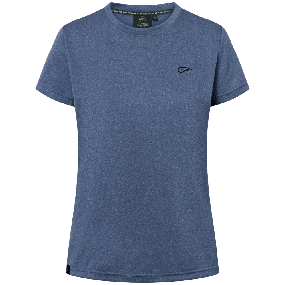 productImage: W's Basic Top Mood Indigo Melange