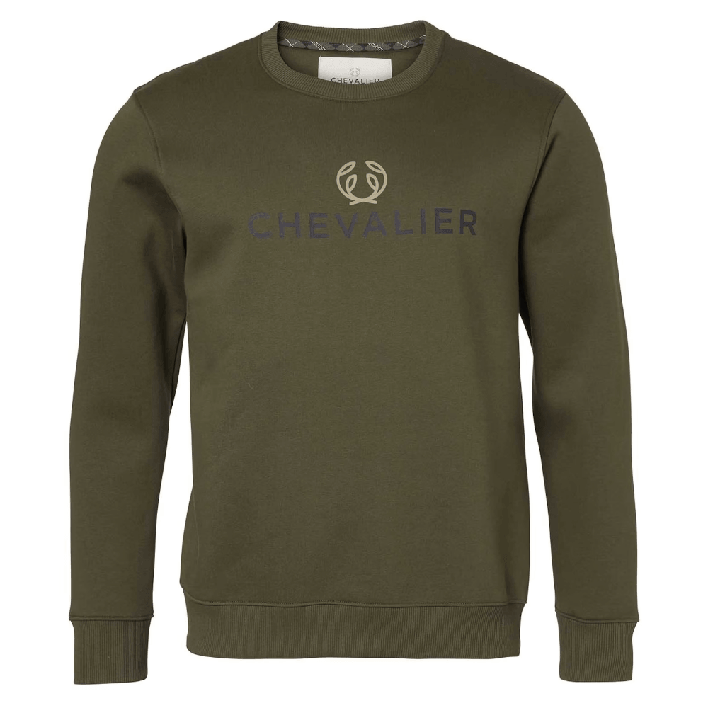 Hill Sweatshirt Men Forest Green, view: 1
