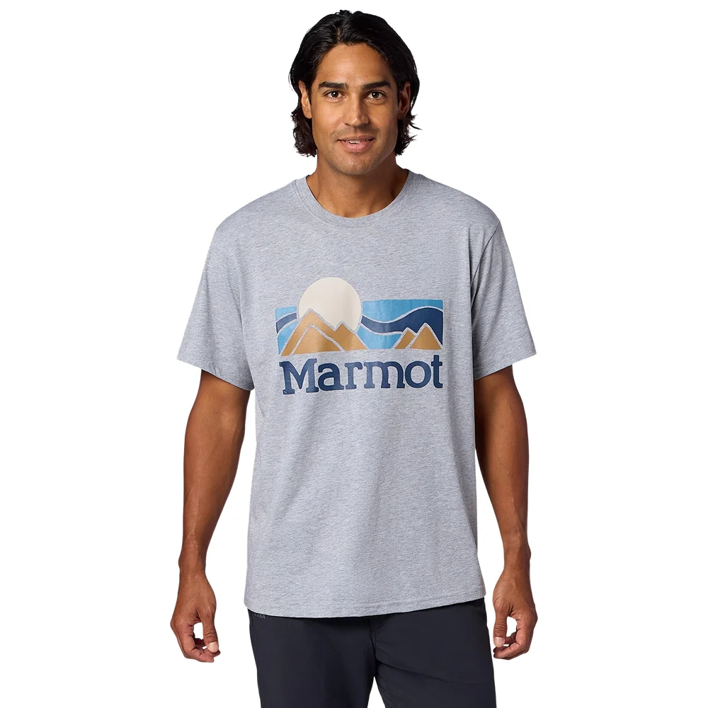 M's Coastal Tee Ss Grey Heather, view: 1