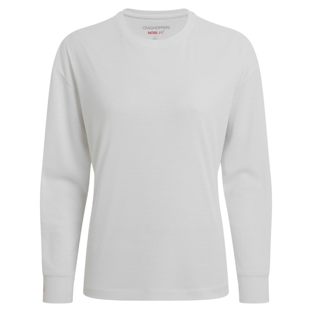 productImage: W's Nosilife Solarshield+ Long Sleeved T-Shirt White