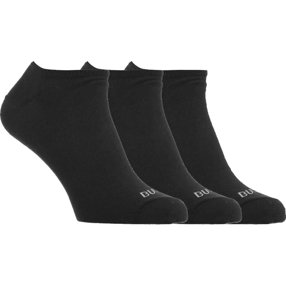 productImage: 3Pk No Show Socks Black
