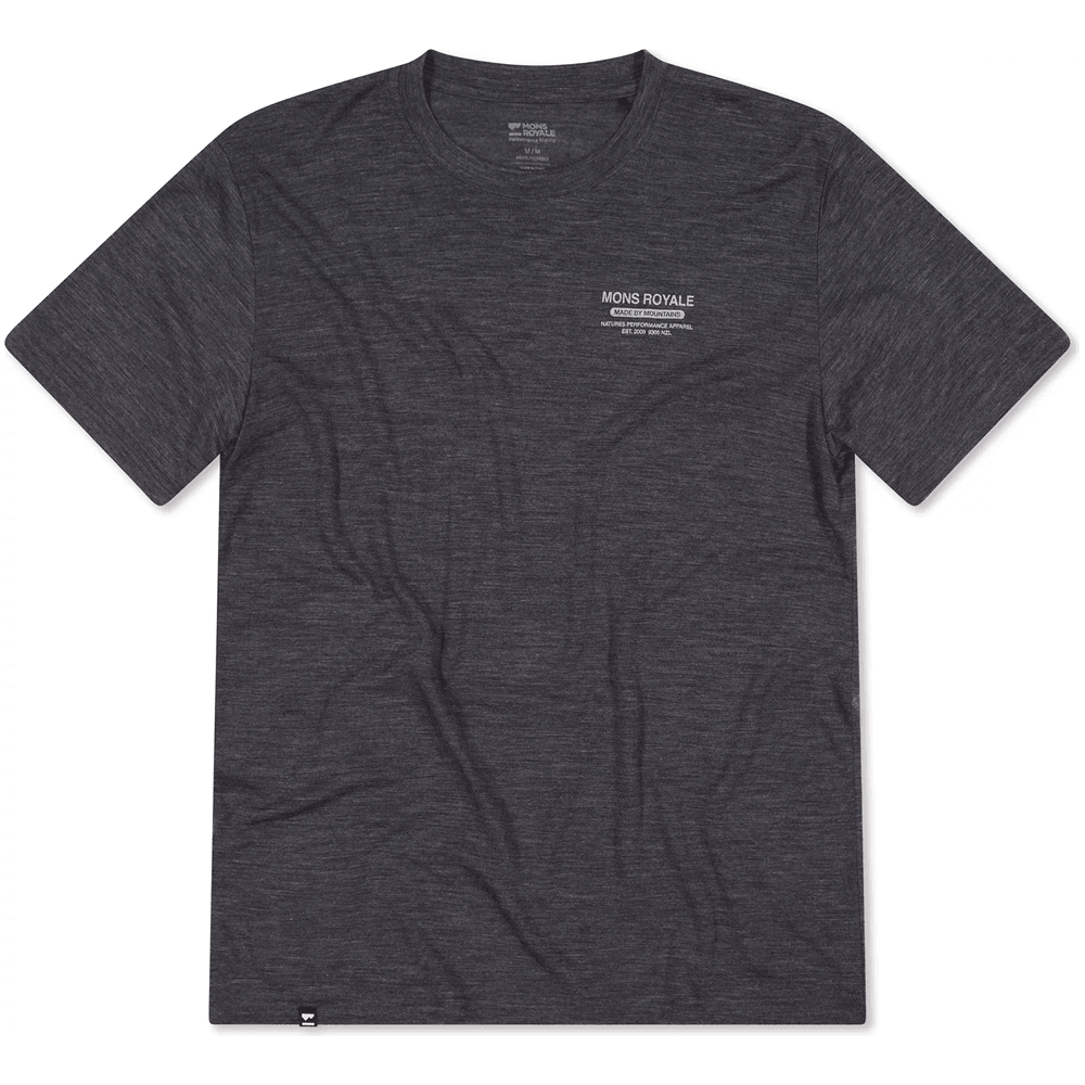 productImage: Zephyr Merino Tencel T-Shirt Smoke
