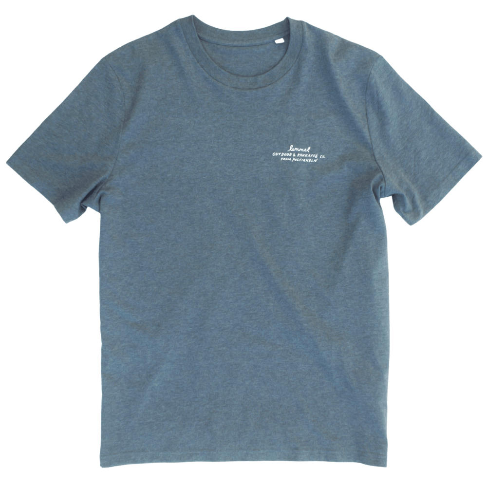 productImage: T-Shirt "Lemmel Outdoor Co." Dark Hthr Blue