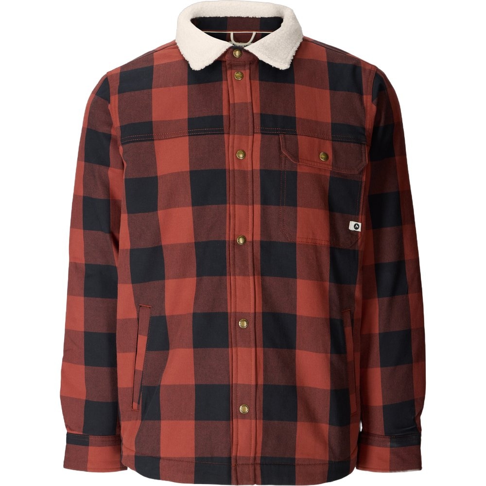 Hidden Peaks Shirt Jacket Pecan Buffalo Plaid, view: 1
