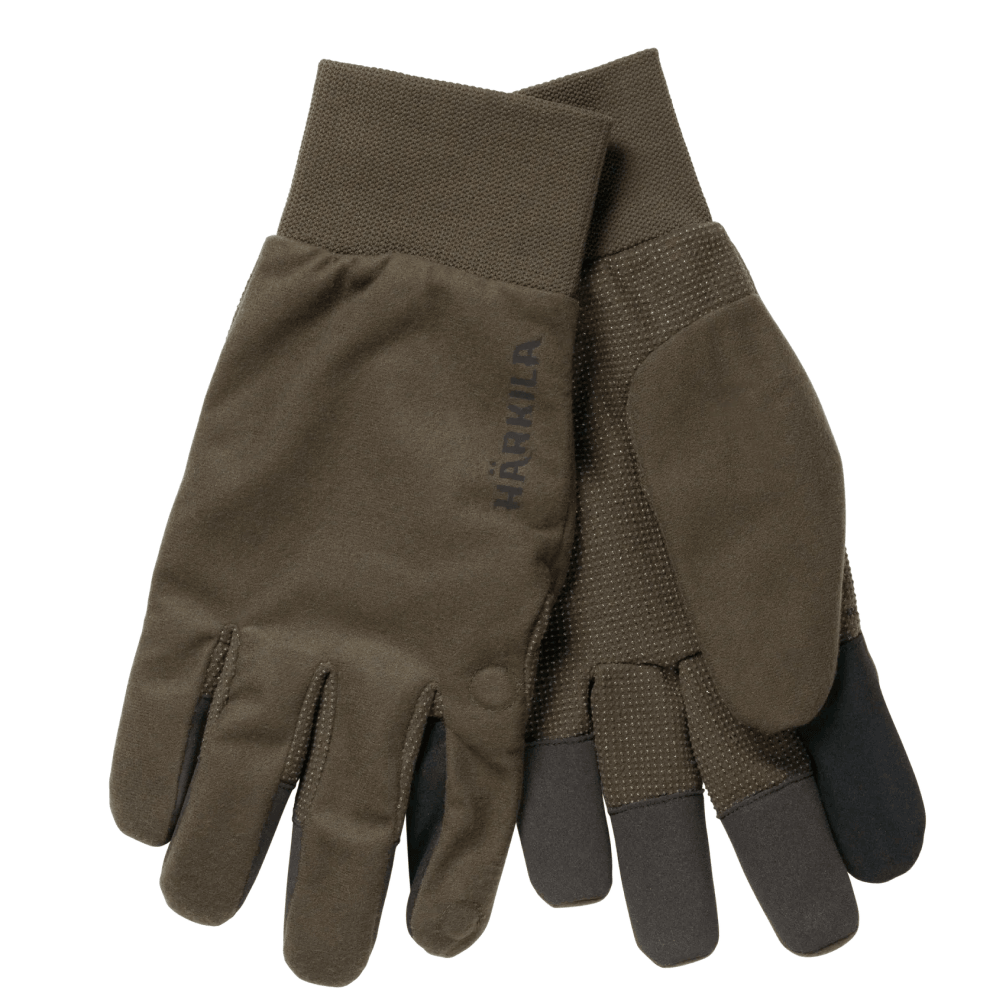 Garor Hws Handskar Med Vikbart Finger Hunting Green, view: 1