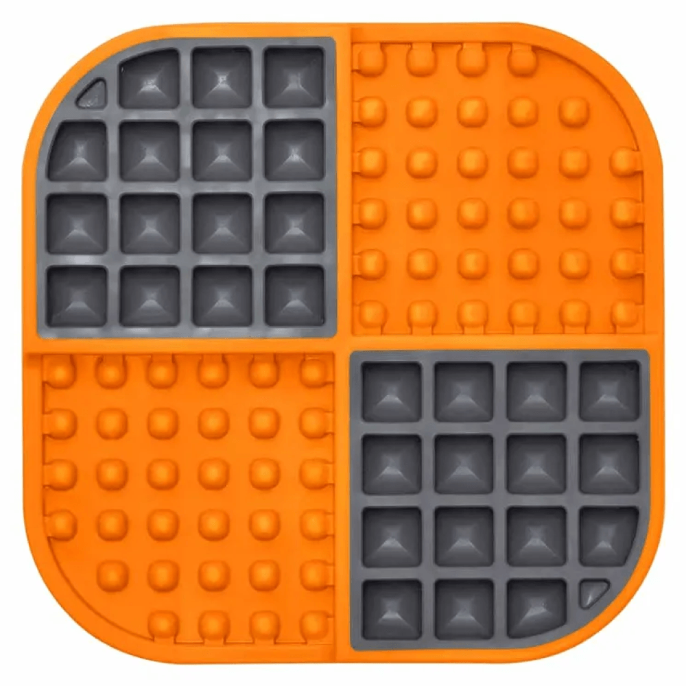 productImage: Hundskål Lickimat Slomo Orange/Black