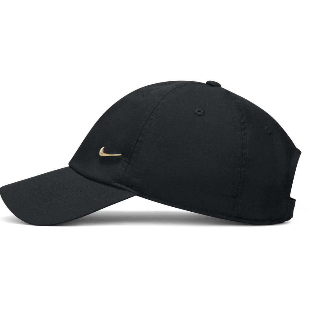 productImage: Dri-Fit Club Unstructured Metal Swoosh Cap Black/Metallic Gold