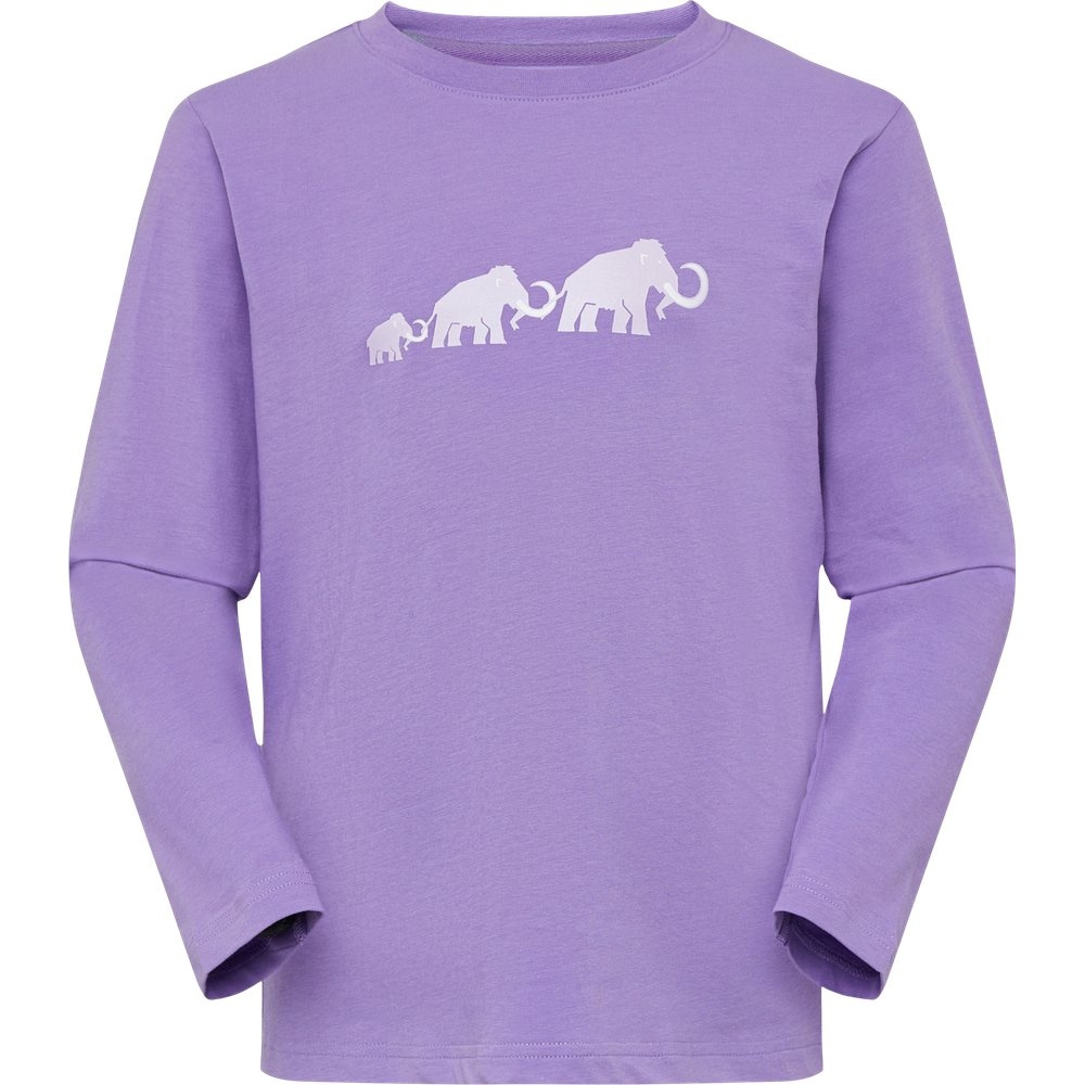 Mammut Core Longsleeve Logo Lavandin, view: 1