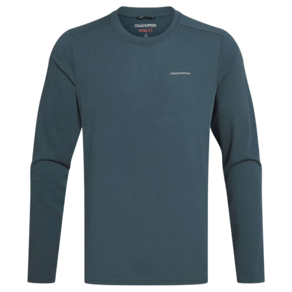 Nosilife Abel Long Sleeved T-shirt Blue Stone, view: 1