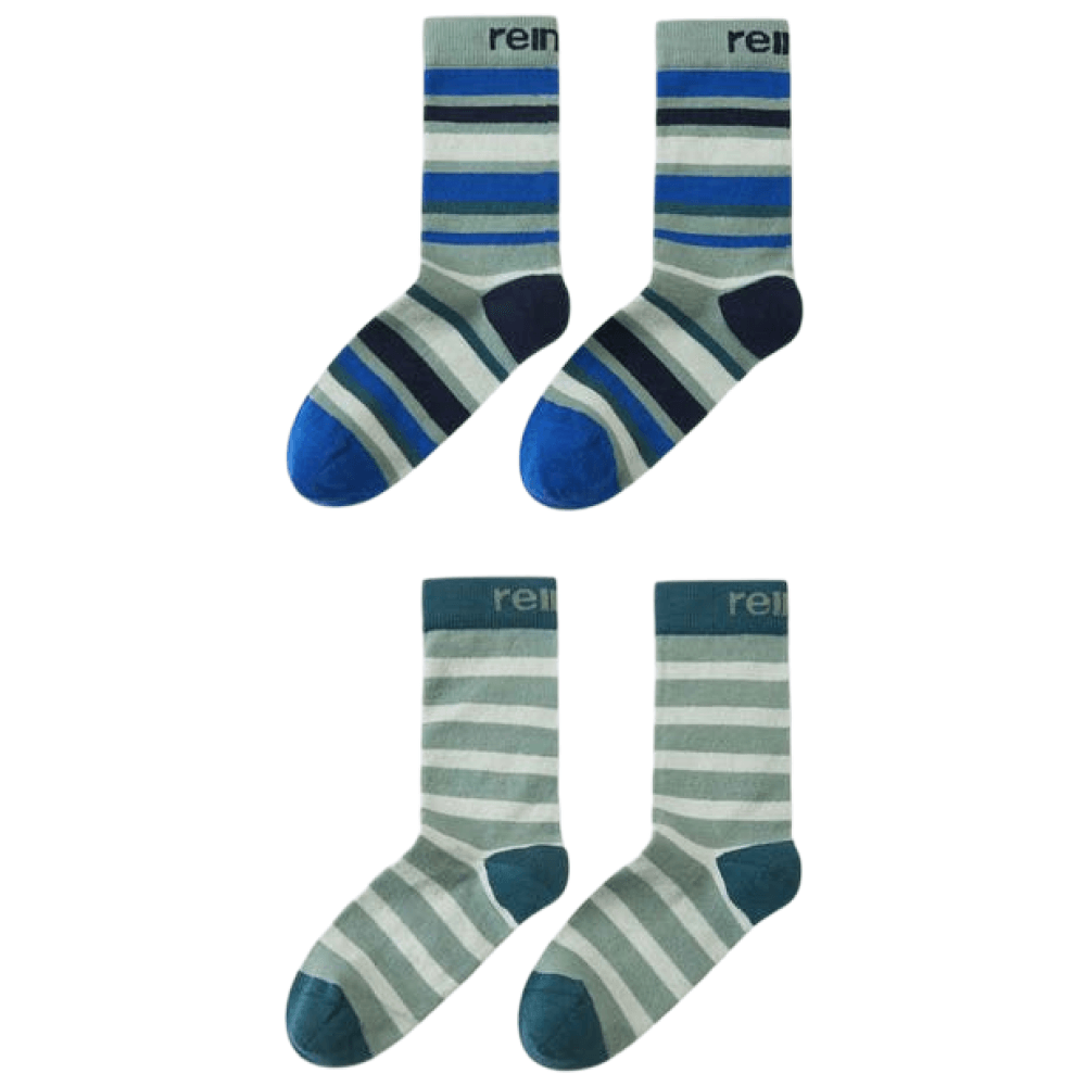 Parit Striped Socks Stone Green, view: 1