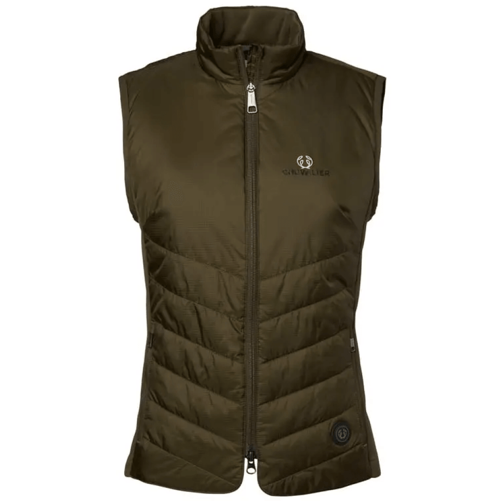 Ember Heat Vest Women Dark Forest Green, view: 1