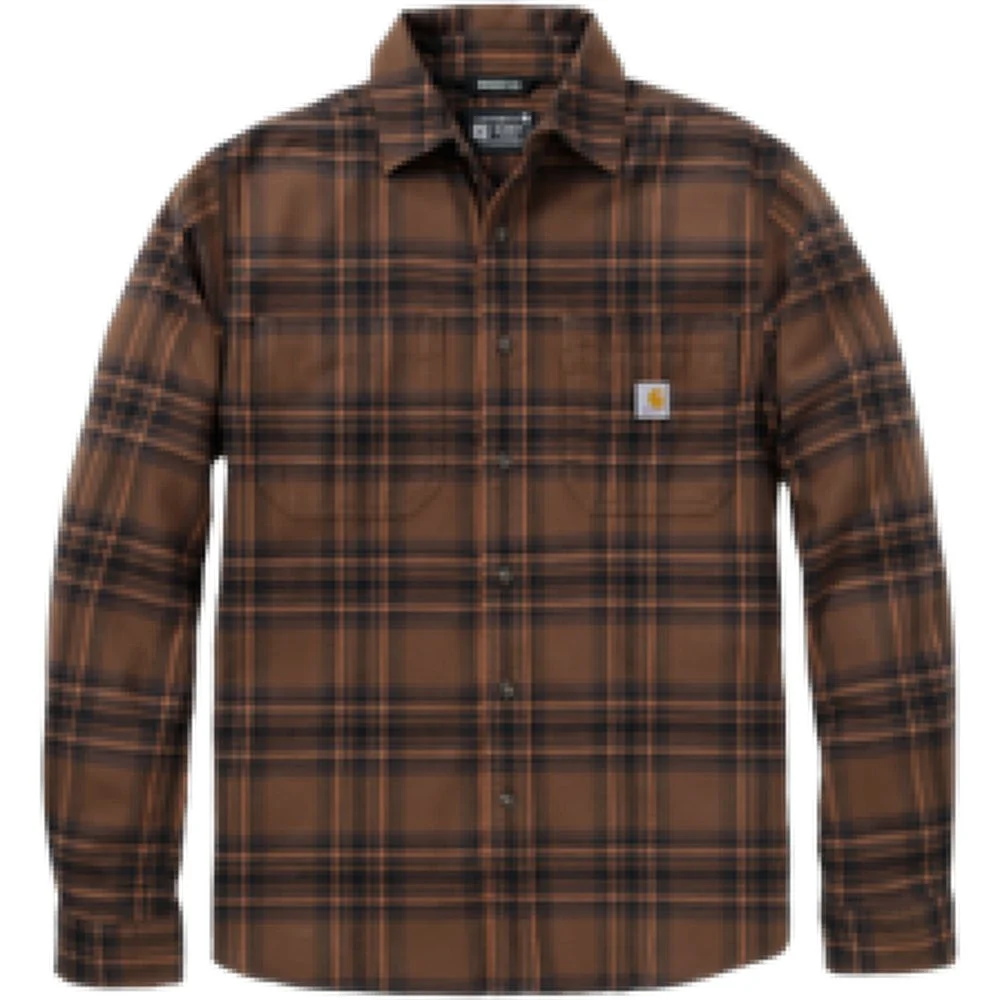 M's Hamilton Relaxed LS Plaid Shirt Red Duck, view: 1
