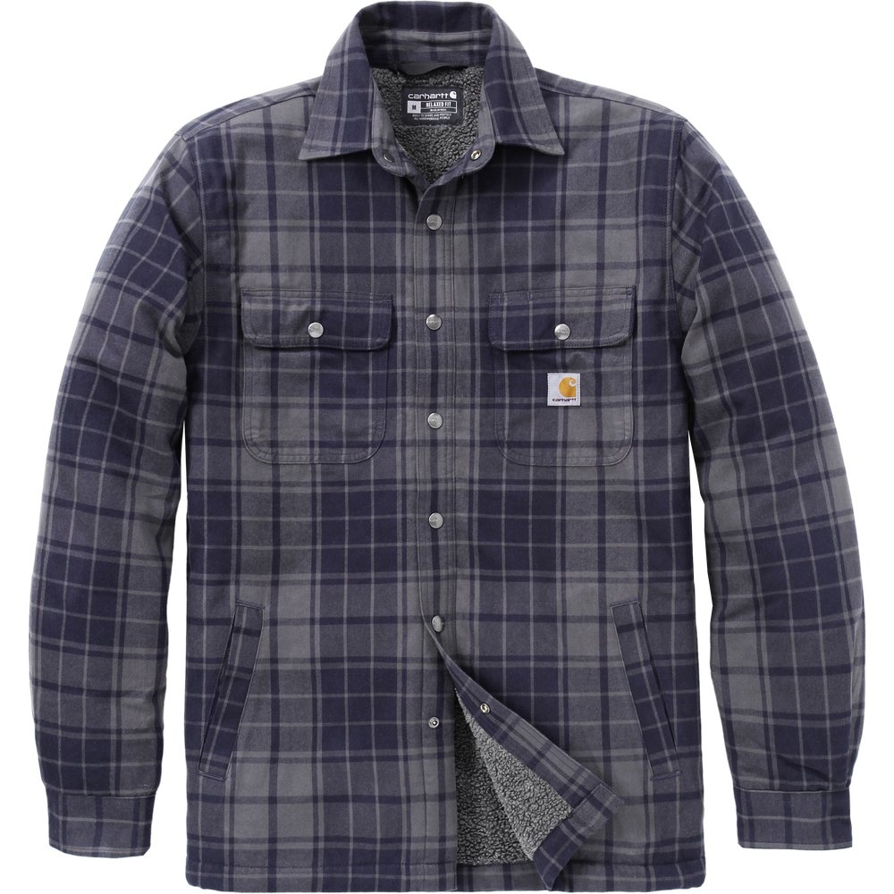 M's Hubbard Plaid Shirt Jac Navy/Shadow, view: 1