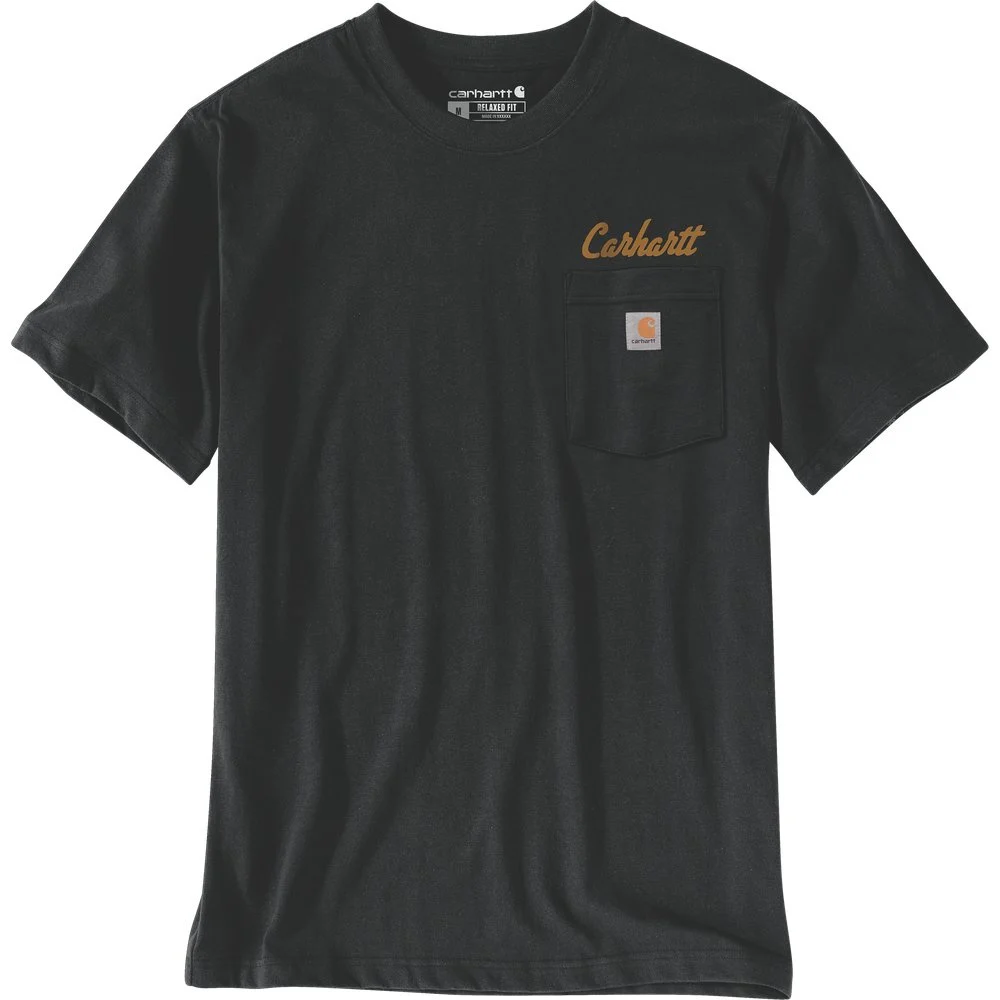 Irvine Relaxed Hard Work T-Shirt Black, view: 1