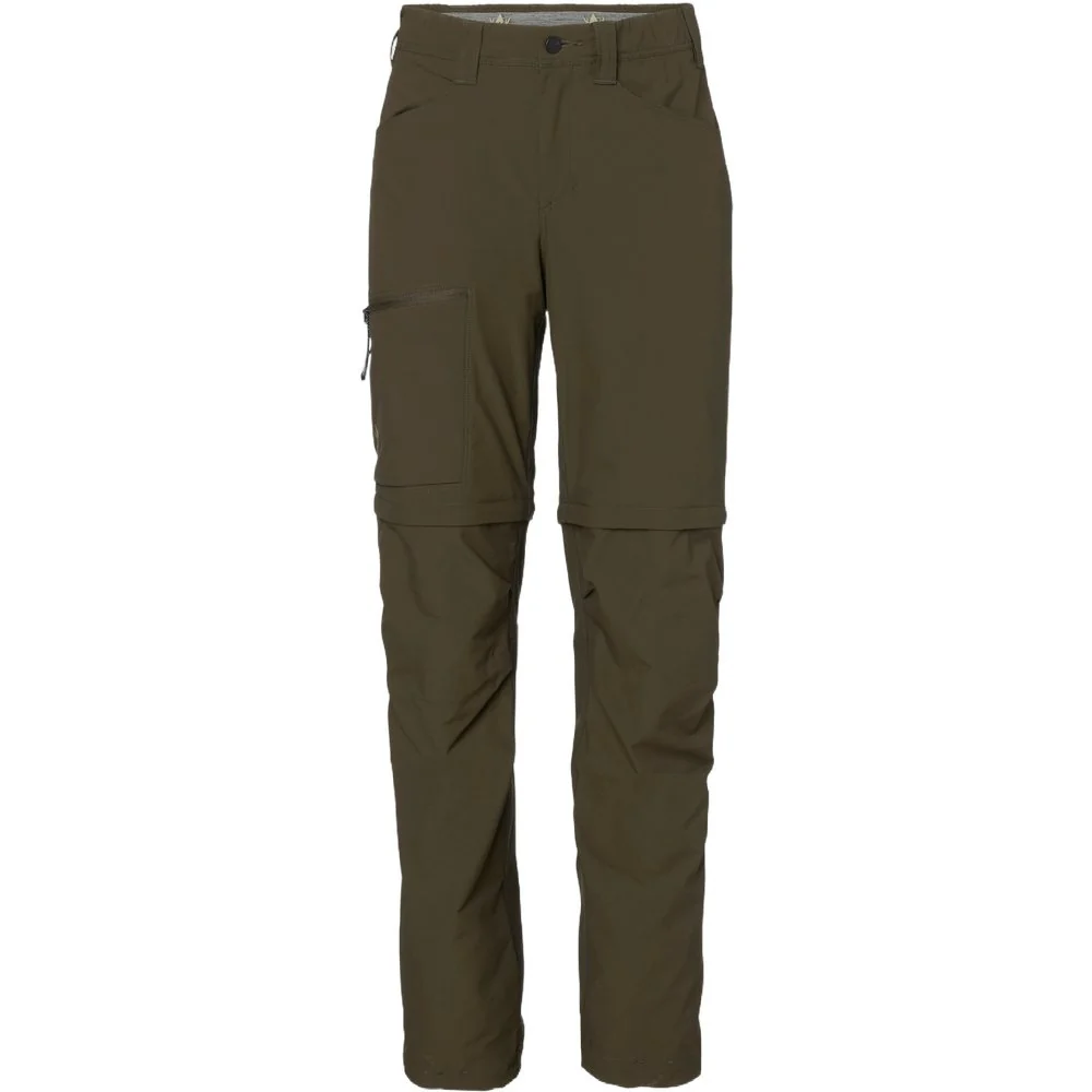 Chaser Lite Ws Zip Off Pants Solid Brown, view: 1