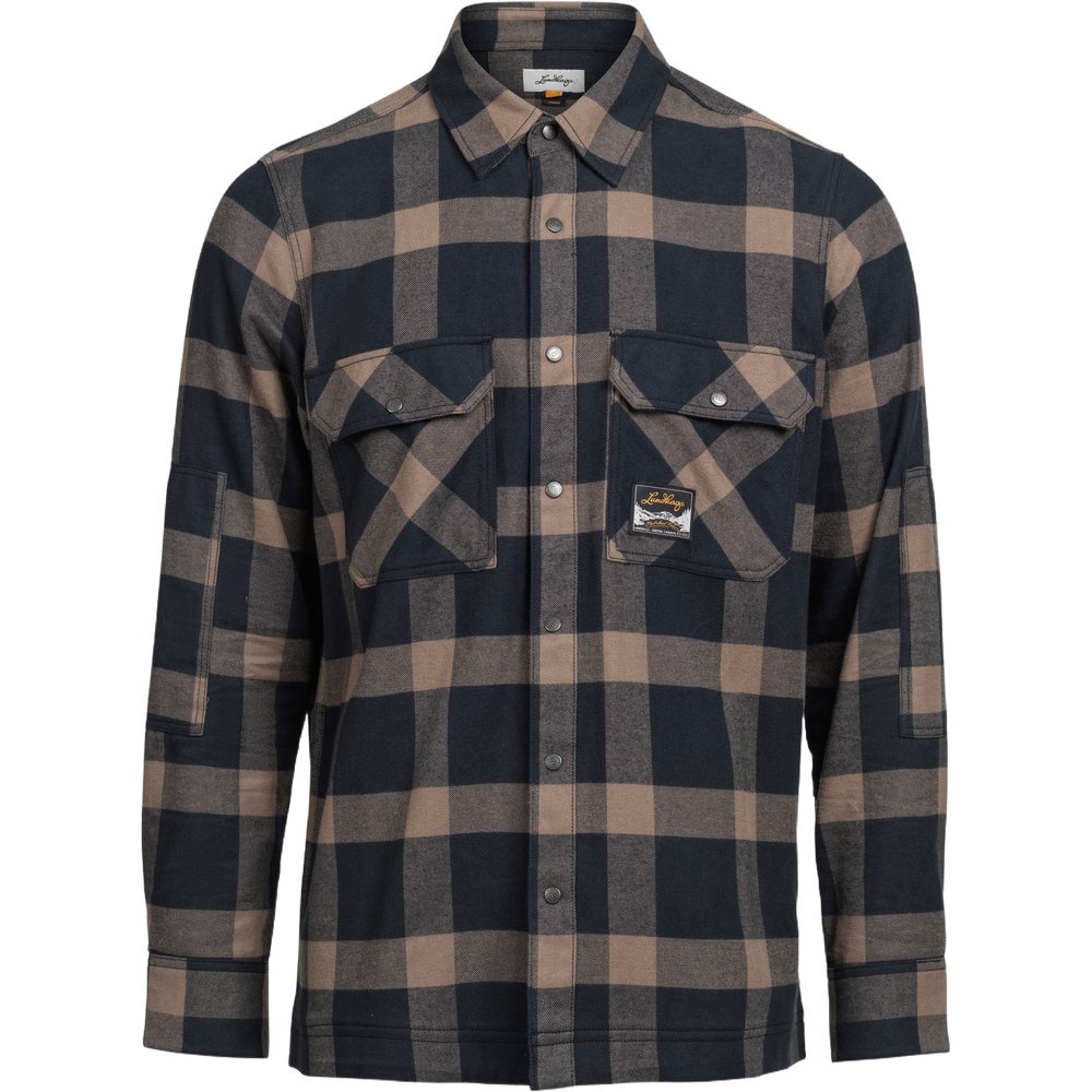 Järpen Lumberjack Shirt Black/Brown Clay, view: 1