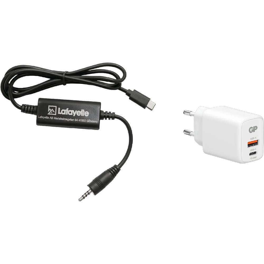 productImage: Laddadapter Usb-C 1M + Nätadapter Usb - Micro 5