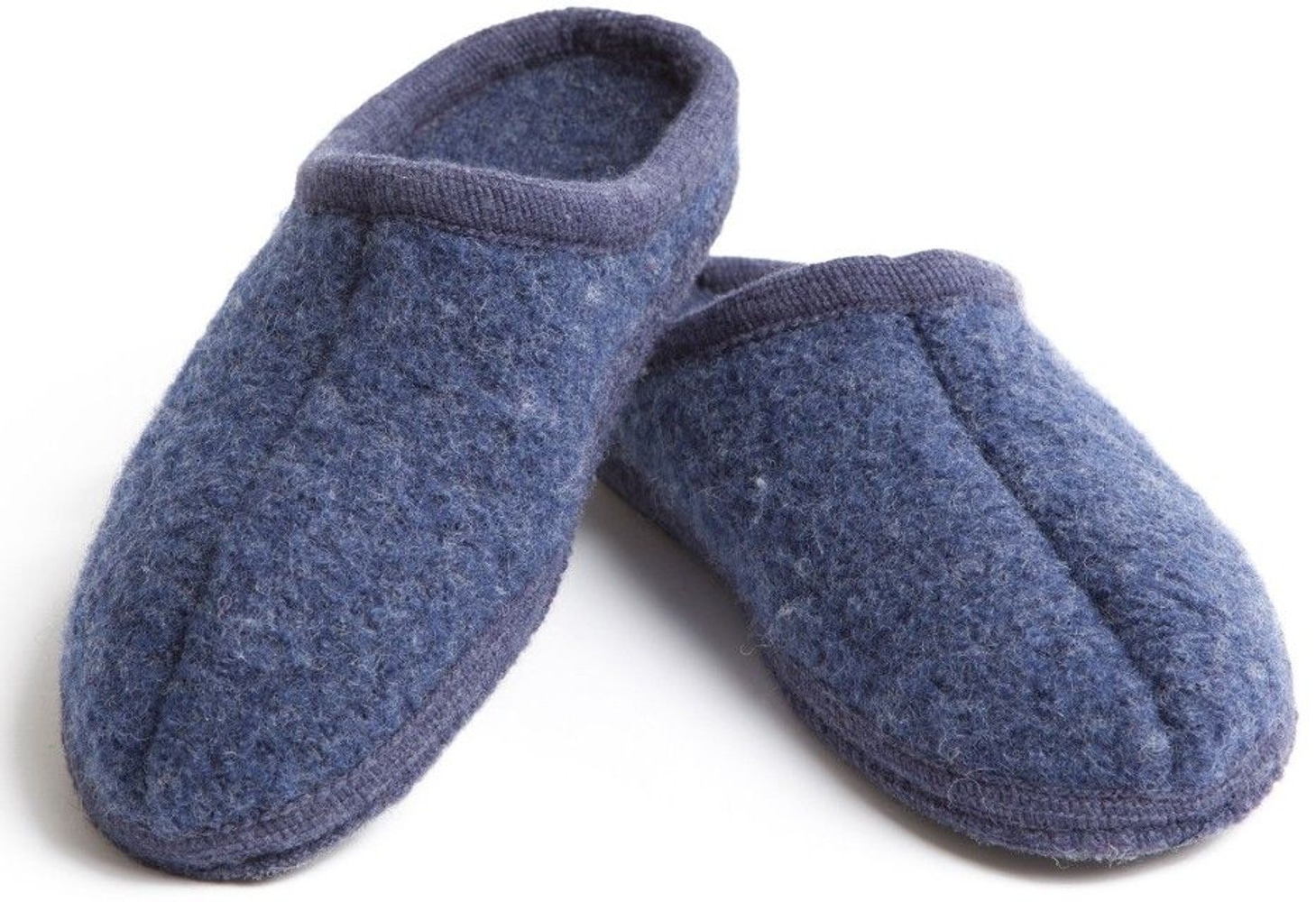 Original M's Wool Slippers Denim, view: 1