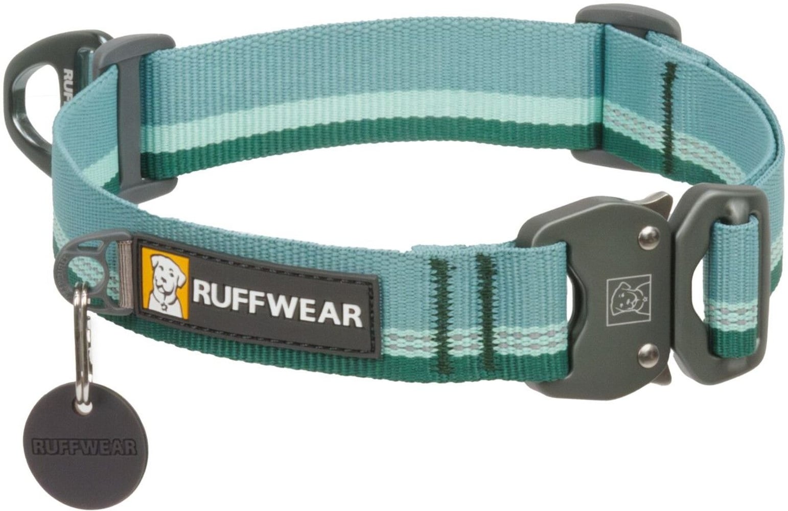 Top Rope Collar River Rock Green, view: 1