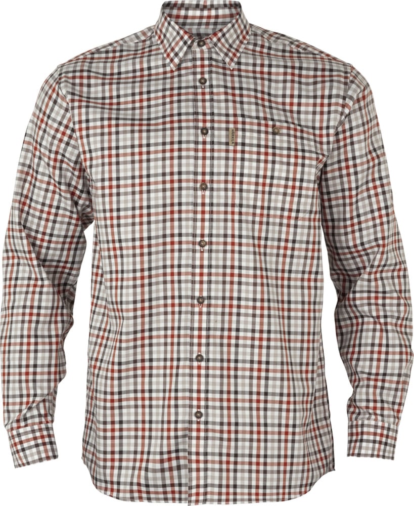Milford Shirt Bloodstone Red/White, view: 1