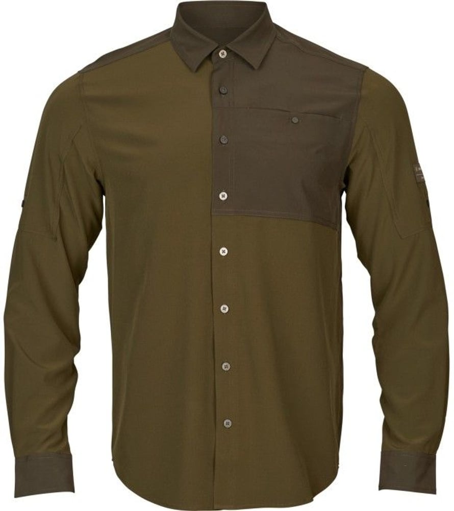 productImage: Logmar weight L/S Shirt Dark Olive/Willow Green