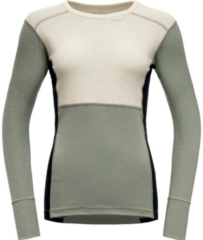 productImage: Lauparen Merino 190 Shirt Woman Raw White/Fog/Ink