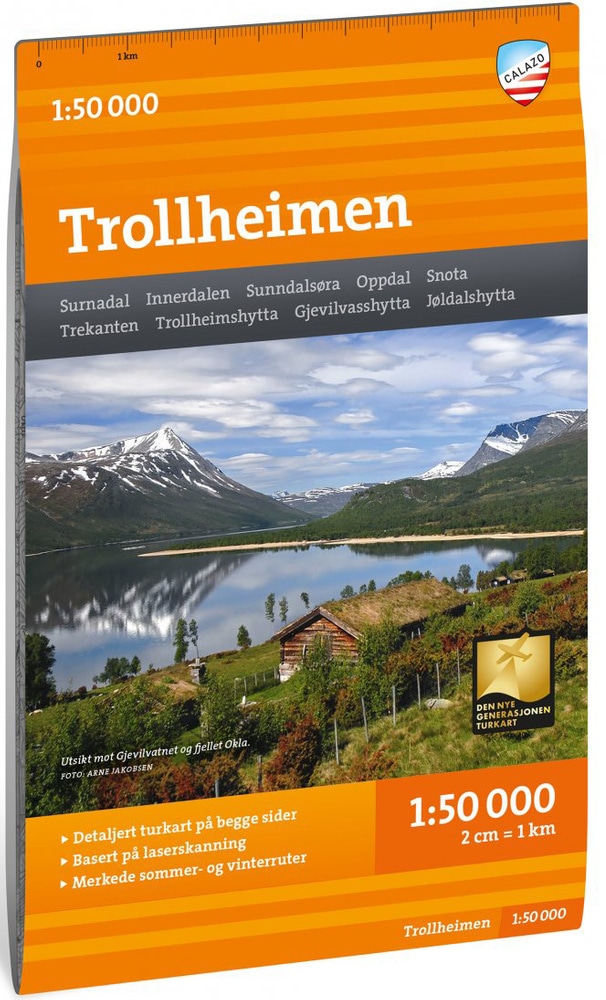 productImage: Turkart Trollheimen 1:50 000