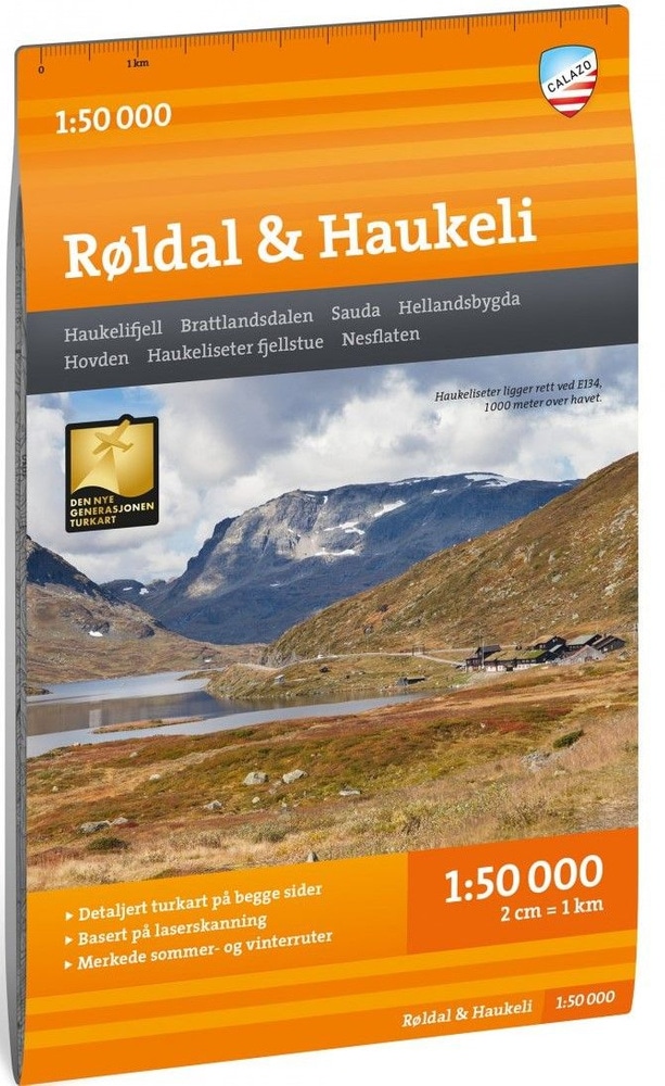 Turkart Røldal och Haukeli 1:50 000, view: 1