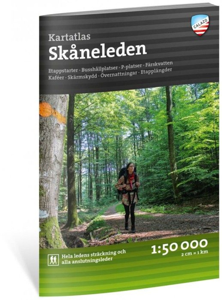 productImage: Friluftsatlas Skåneleden 1:50 000 3:e upplagan
