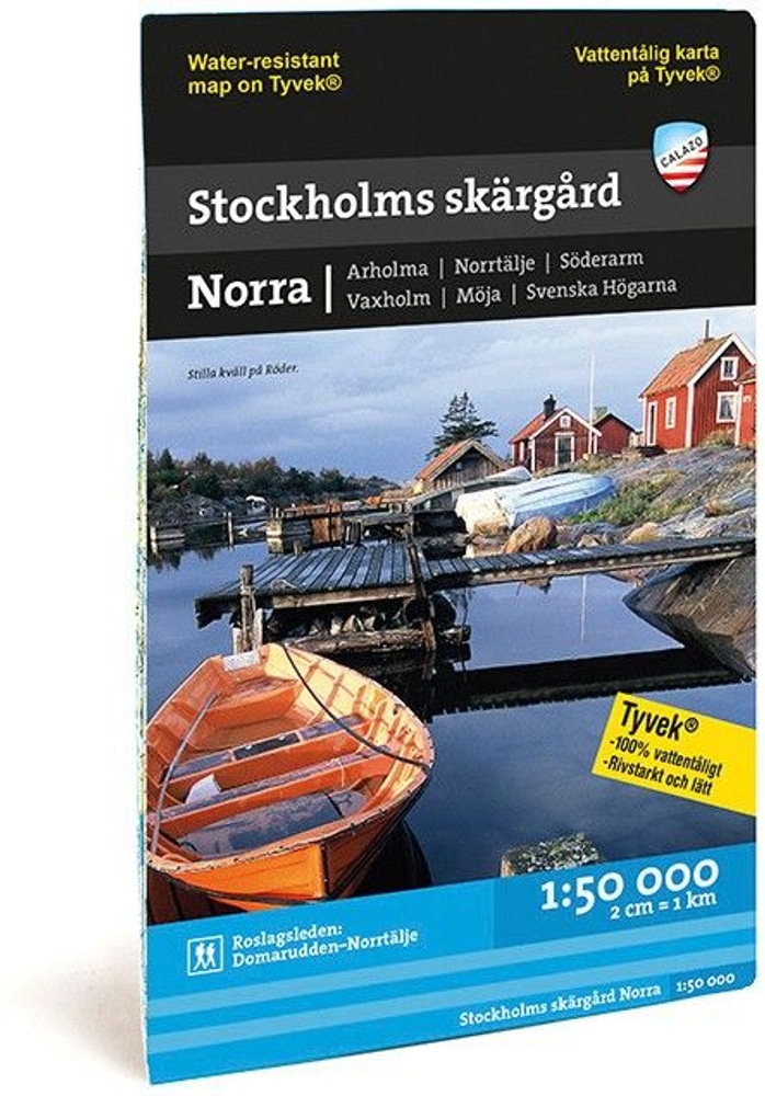 productImage: Sjö- & Kustkarta Stockholms skärgård - Norra