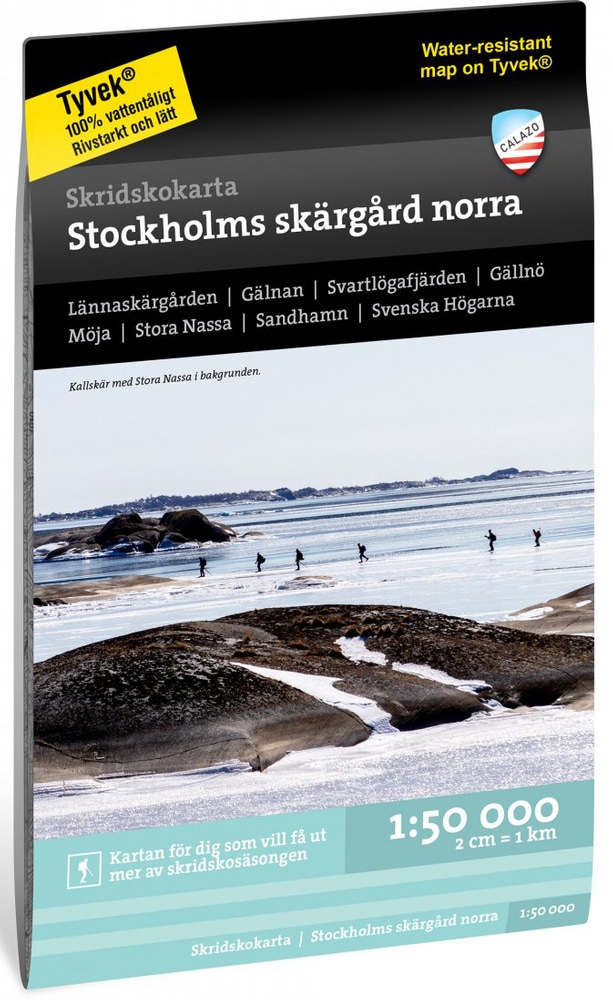 Skridskokarta Stockholms skärgård norra 1:50 000, view: 1