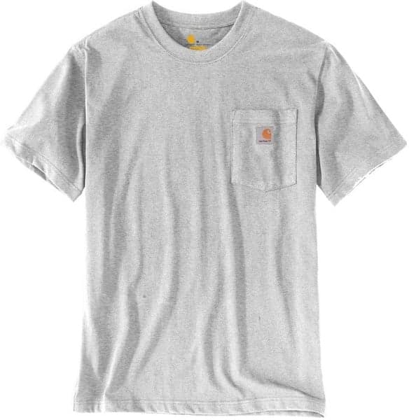 productImage: Carhartt M's Workwear Pocket S/S T-Shirt Heather Grey