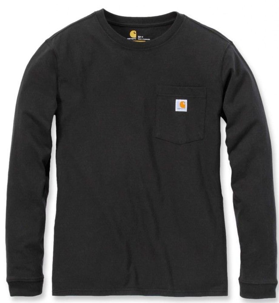 productImage: Carhartt W's Workwear Pocket L/S T-Shirt Black
